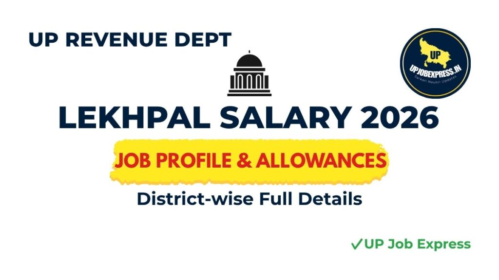UP Lekhpal Salary 2026 and Job Profile 2026 UP Job Express