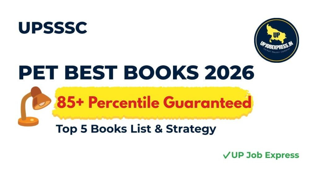 UPSSSC PET 2026 Best Books for Preparation UP Job Express