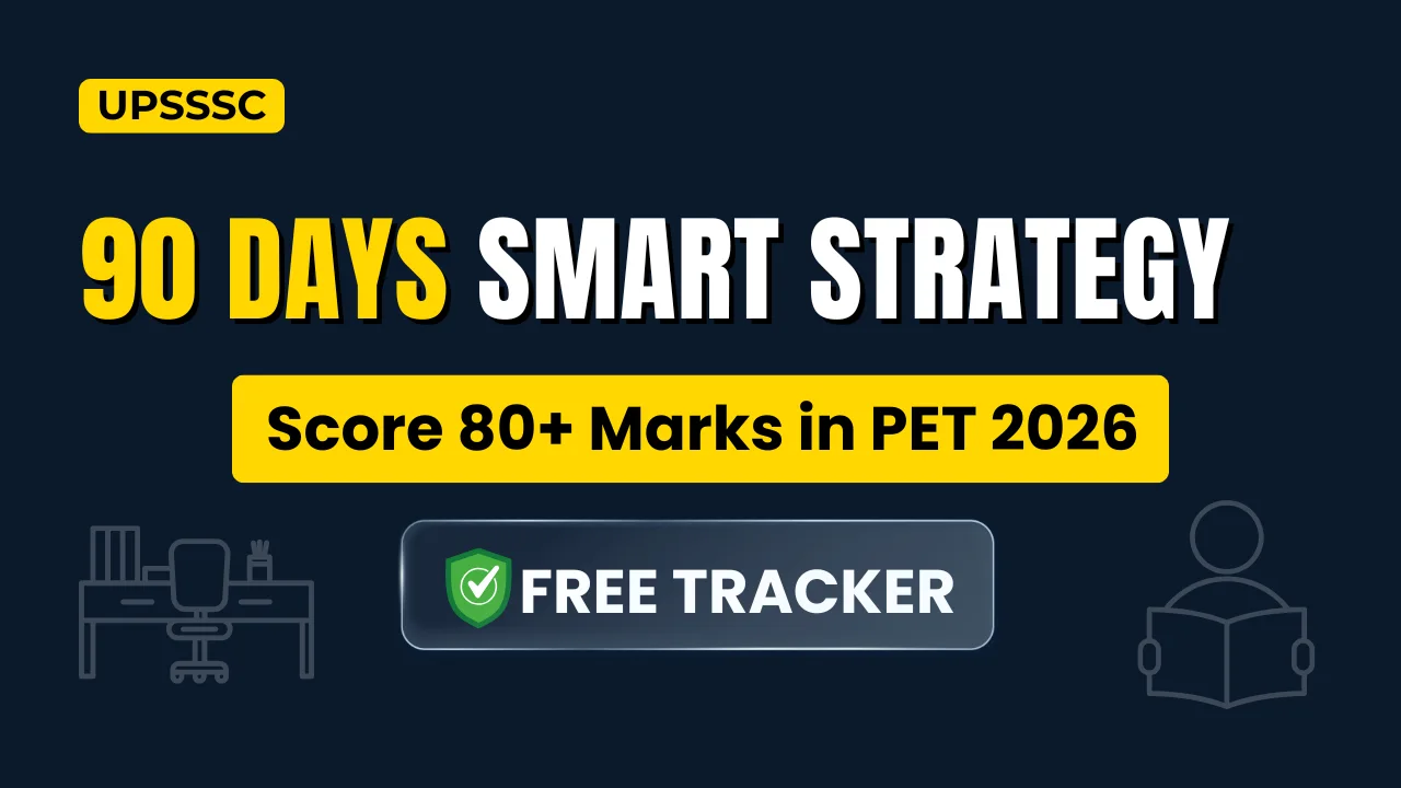 UPSSSC PET 2026 Syllabus and Marks Blueprint